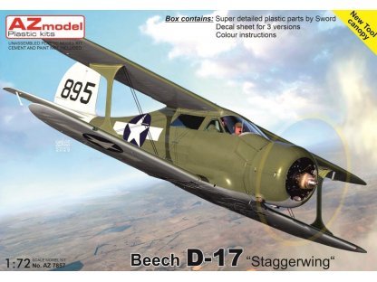 AZ MODEL 1/72 Beech D-17 Staggerwing 