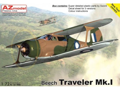 AZ MODEL 1/72 Beech Traveler Mk.I 