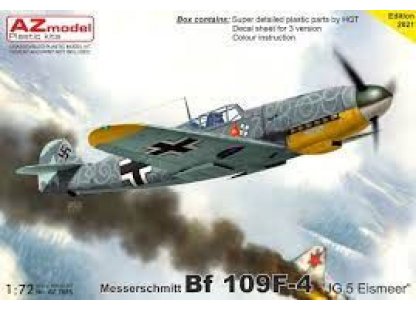 AZ MODEL 1/72 Bf 109F-4 JG.5 Eismeer 3x camo