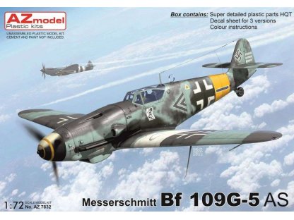 AZ MODEL 1/72 Bf 109G-5/AS