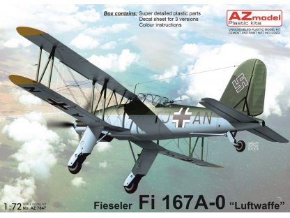 AZ MODEL 1/72 Fiesler Fi 167A-0 Luftwaffe 