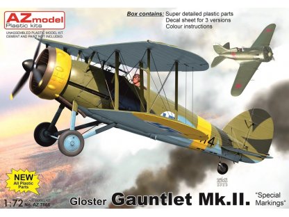AZ MODEL 1/72 Gloster Gauntlet Mk.II Special Markings 