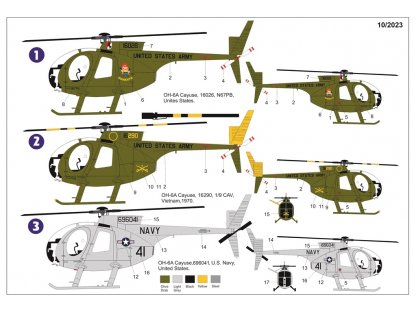AZ MODEL 1/72 Hughes OH-6A Cayuse 