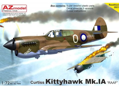 AZ MODEL 1/72 Kittyhawk Mk.Ia RAAF