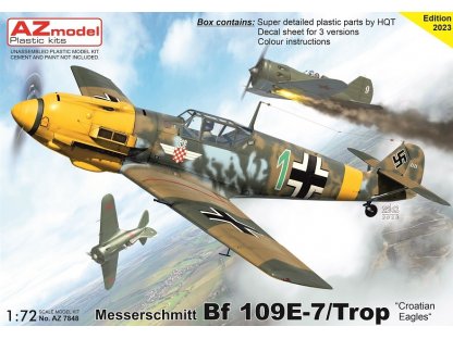 AZ MODEL 1/72 Messerschmitt Bf 109E-7/Trop 