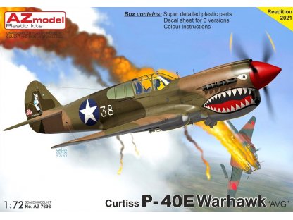 AZ MODEL 1/72 P-40E Warhawk AVG