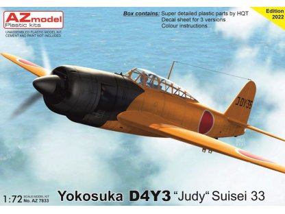 AZ MODEL 1/72 Yokosuka D4Y3 Judy Suisei 33 