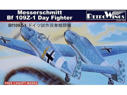 AZ MODEL RETROWING 1/72 Messerschmitt Bf 109Z-1 Day Fighter