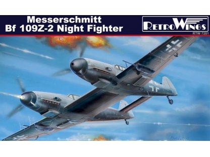 AZ MODEL RETROWING 1/72 Messerschmitt Bf 109Z-2 Night Fighter