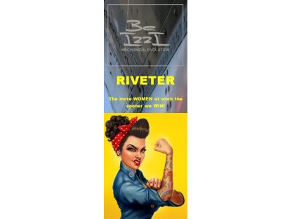BE IZZI Riveter 0.55 mm DOUBLE (for 1/72, 1/48)