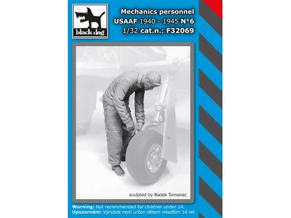 BLACKDOG 1/32 Mechanics personnel USAAF 1940-45 No.6