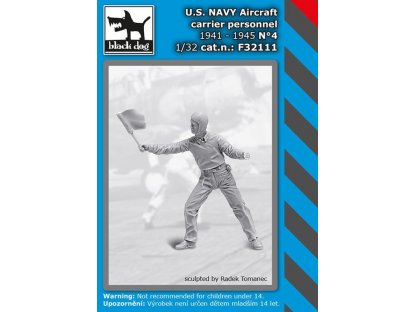 BLACKDOG 1/32 US NAVY aircraft carrier personnel set 1941-45 No.4