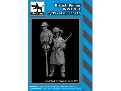 BLACKDOG 1/35 British sniper WWI No.1 (1 fig.)