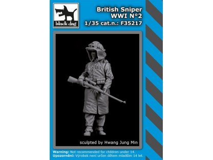 BLACKDOG 1/35 British sniper WWI No.2 (1 fig.)