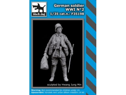 BLACKDOG 1/35 German Soldier WWI No.2 (1 fig.)