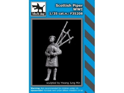 BLACKDOG 1/35 Scottish piper WWI (1 fig.)