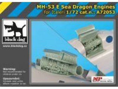 BLACKDOG 1/72 MH-53E Sea DRAon Engines for ITA