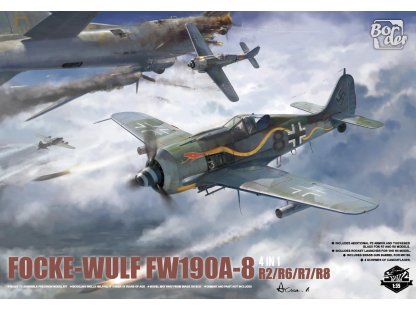 BORDER 1/35 BF-009 Focke-Wulf Fw 190A-8 R2/6/7/8 4in1