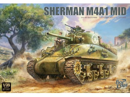 BORDER 1/35 BT-047 Sherman M4A1 MID