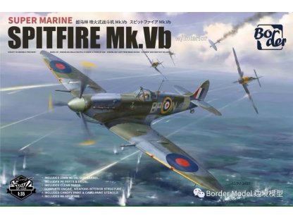BORDER BF-004 1/35 Spitfire Mk.Vb w/ Interior
