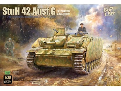 BORDER BT-036 1/35 StuH 42 Ausf. G Late w/ Full Interior