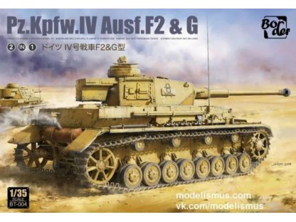BORDER MODEL 1/35 Pz.Kpfw.IV Ausf.F2   G