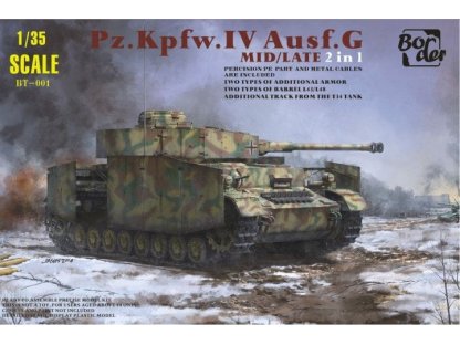 BORDER MODEL 1/35  Pz.Kpfw.IV Ausf.G Mid/Late 2-1