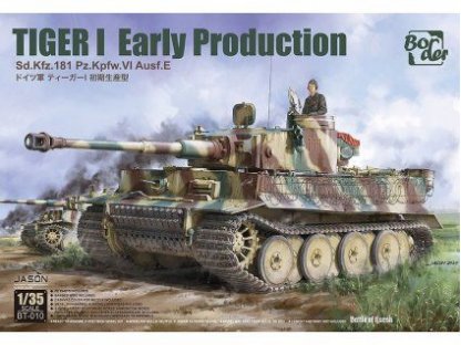 BORDER MODEL 1/35 Tiger I Early Production Sd.Kfz.181 Pz.Kpfw.VI Ausf.E