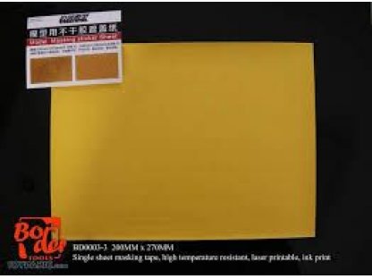 BORDER MODEL BD0003-3 Model Masking Sticker Sheet