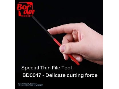 BORDER MODEL BD0047 Special Thin File Delicate Cutting Force