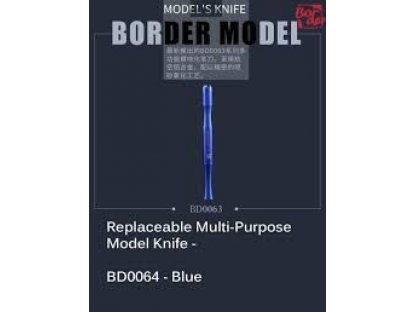 BORDER MODEL BD0064 Multi Models Knife 3 in1 Blue