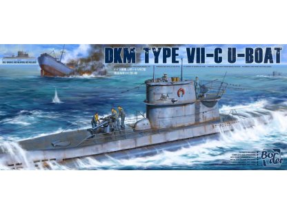 BORDER MODELS 1/35 DKM Type VII-C U-Boat