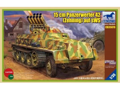 BRONCO 1/35 15Cm Panzerwerfer