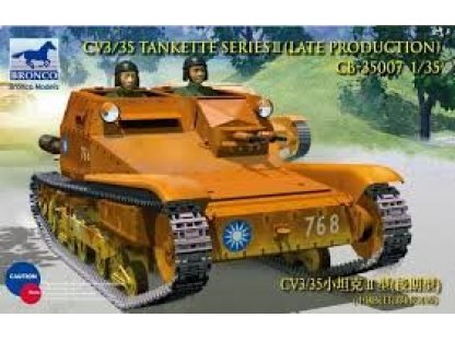 BRONCO 1/35 CV L3/35 Tankette Serie II