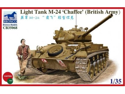 BRONCO 1/35 M-24 Chaffee Light  Tank British Army