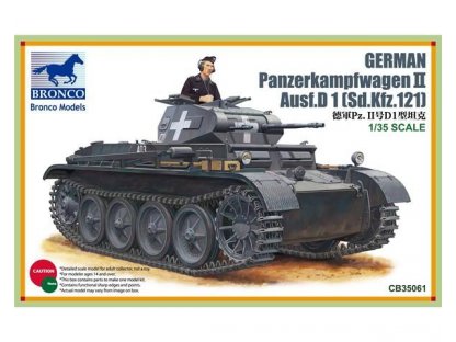 BRONCO 1/35 Panzerkampfw.II D1