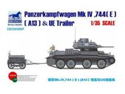 BRONCO 1/35 Pzkpfw Mk.IV   UE Fuel  Trailer