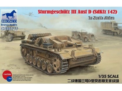 BRONCO 1/35 Sturmgeschutz III Ausf D