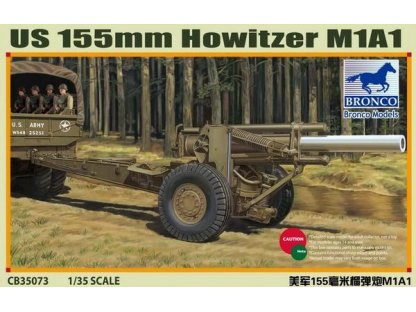 BRONCO 1/35 US M1A1 155 Howitzer