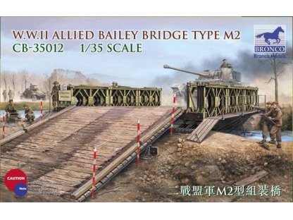 BRONCO 1/35 WWII Alied Bailey Bridge Type M2