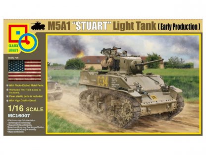 CLASSY KITS 1/16 M5A1 Stuart Light Tank