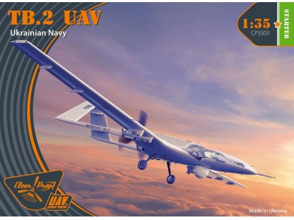 CLEAR PROP 1/35 TB.2 UAV Ukrainian Navy