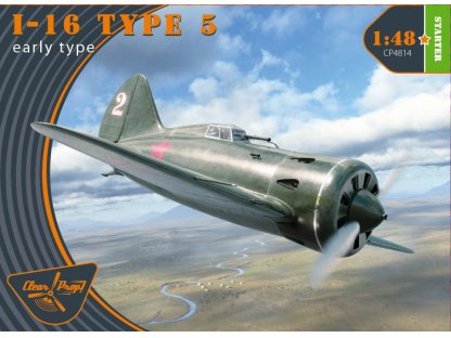 CLEAR PROP 1/48 I-16 type 5 (early version)