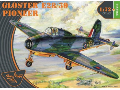 CLEAR PROP 1/72 Gloster E28/39 Pioneer (starter kit)