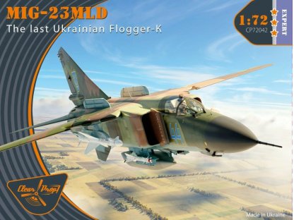 CLEAR PROP 1/72 MiG-23MLD The Last Ukraine Flogger-K (4x camo)