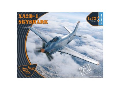 CLEAR PROP 1/72 XA2D-1 Skyshark (4x camo)