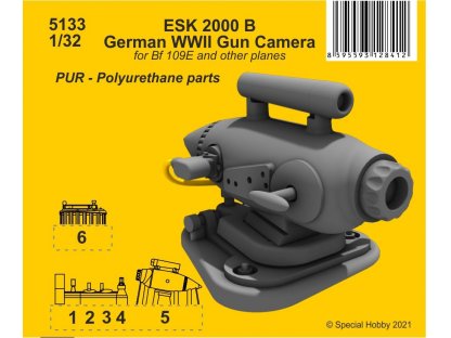CMK 1/32 ESK 2000 B German WWII Gun Camera