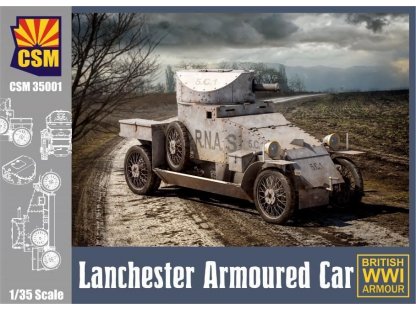 COPPER STATE MODELS 1/35 Lanchester Armored Car