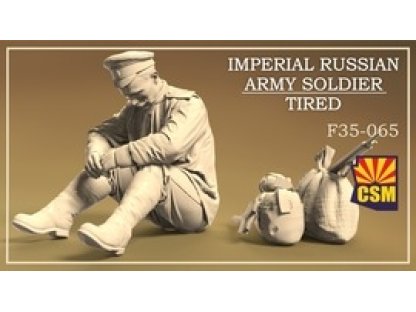 CSM F35-065 1/35 Imperial Russian Army Soldier Tired