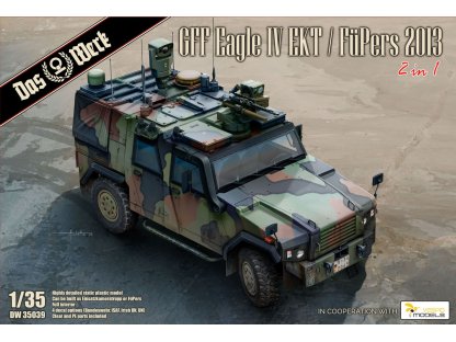 DAS WERK DW35039 1/35 GFF Eagle IV EKT / FuPers 2013 2 in 1